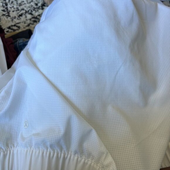 Lululemon Pack lite half zip pullover, White, Size 0-2 J171 - Picture 14 of 14